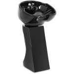 Physa - friseur wash basin - tiltable - avec une batterie, un tuyau et une douche mlangs - noir