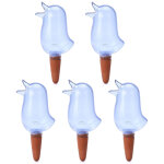 Pics d'arrosage automatique mignons en forme d'oiseau pour plantes en pot et pelouse - irrigation autonome ...