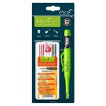 Pica - crayon dry + recharge de mines couleurs - 30407