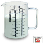 Pichet doseur 1 litre verre borosilicate 01659