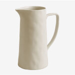Sklum - pichet en grs 1, 8 l belvere blanc gardenia