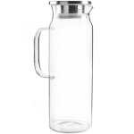 Pichet isotherme en borosilicate avec couvercle en acier inoxydable 1, 1 l 626011 ibili