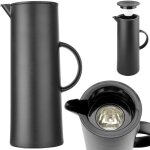 Pichet isotherme avec bouton poussoir et insert en verre 1 l - hendi 449615