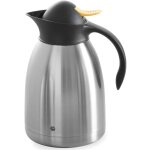 Thermos, pichet isotherme pour th, double paroi, acier, 1, 5 l - hendi 446621