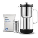 Aarke purifier carafe filtrante transparente 1, 18 litre