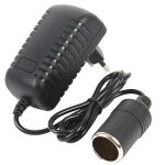 Pices de convertisseur d'adaptateur de prise d'allume - cigare de voiture portative de 220v  12v