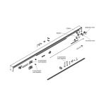 Pi�ce d�tach�e loquet antipanique percer porte automat. 119rip088 - came