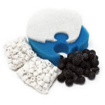 Pice dtache: matriau filtrant pour filtre extrieur d'aquarium hw - 404a - sunsun