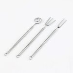 Pices fourchettes  tremper au chocolat ensemble en acier inoxydable fourchettes  fondue cumoire dessert ...