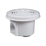 Pice  sceller piscine - bonde de fond luxe  coller - liner de hayward