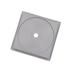 Astralpool - pice  sceller piscine - couvercle de skimmer rond socle carr - gris de