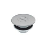 Pièce à sceller piscine - prise balai avec joint et écrou norm coque / béton - gris de astralpool Pièce à sceller piscine - prise balai avec joint et écrou norm coque / béton - gris de astralpool