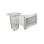 Pi�ce � sceller piscine - skimmer standard grande meurtriere - vis parker - liner - blanc de astral pool ...