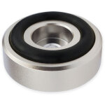 Pieds d'appareil dynavox en aluminium, argent�, lot de 4