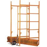 Pied d'echafaudage niveleur br450 - 450 mm