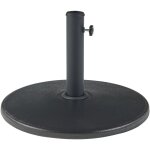 Pied de parasol bionaz b�ton 50 x 6 cm noir casa. pro