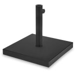 Vonroc - pied de parasol carr� 45x45cm - 26kg - en m�tal avec remplissage en b�ton - rosolina