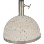 Pied de parasol granit blanc s