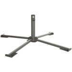 Pied de parasol pliant 25kg en acier traité époxy - hespéride Pied de parasol pliant 25kg en acier traité époxy - hespéride