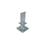Pied de poteau me platine a2 ppsdtix 60x60mm - ep 4mm