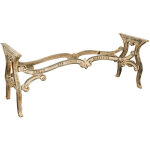 Pied de table de jardin structure en fer et fonte massif, idéale pour l'intérieur et l'extérieur plateaux ... Pied de table de jardin structure en fer et fonte massif, idéale pour l'intérieur et l'extérieur plateaux ...
