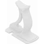 Pied universel en fonte pour radiateurs  colonne tubulaire - capacit maximale 200 kg - couleur blanche ...