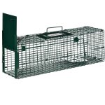 Outsunny - pige de capture pour petits animaux type lapin rat - entre, poigne - dim. 60l x 18l x 20h ...