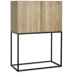 Pier import - buffet haut 2 portes ch�ne massif m�tal soomaa r�f 30020868