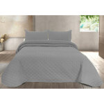 Pierre cardin egna couette gris 250x270 cm