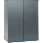 Armoire métallique anthracite brico hauteur 160 cm Armoire métallique anthracite brico hauteur 160 cm