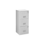 Pierre henry - classeur monobloc 3 tiroirs - gris - maxiburo