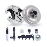 Kit de pignon pour husqvarna 445 445ii 450 450ii trononneuse, adefol . 325 pignon (7 dents) avec embrayage ...