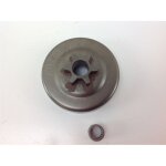 Pignon mc culloch moteur tronçonneuse minimac 25 30 mac 110 113 3 / 8' dents 6 001327 Pignon mc culloch moteur tronçonneuse minimac 25 30 mac 110 113 3 / 8' dents 6 001327