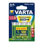 Pile accu power, mod�le : mignon / aa / lr06, contenu du paquet 4 pi�ces, tension 1, 2 v, capacit� : ...