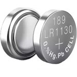 Piles alcalines lr1130 / g10 1, 5 v, piles bouton 65 mah, t�l�commandes, horloges maxtech