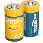 Piles alcalines x - power baby c / lr14 1, 5 v (2 pces) - ansmann Piles alcalines x - power baby c / lr14 1, 5 v (2 pces) - ansmann