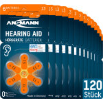 Piles pour appareils auditifs 13 1, 4 v (120 pi�ces) - ansmann