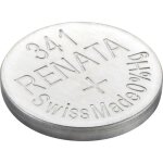 Pile bouton 341 oxyde d'argent renata 15 mah 1. 55 v 1 pc(s) v702671