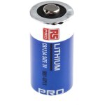 Pile cr123a, 3v rs pro lithium manganse dioxyde, 1. 7ah ( prix pour 1 )