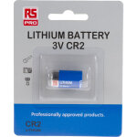 Pile cr2, 3v, rs pro, lithium manganse dioxyde, 1ah ( prix pour 1 )