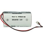 Pile compatible avec dsc wt4911b, wt4911bm syst�me d'alarme, sir�ne ext�rieure radio (14500mah, 3, 6v, ...