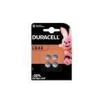 Blister de 4 piles alcalines duracell lr 44