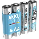 Piles rechargeables hr6 nimh 2100 mah 1, 2 v (lot de 4) - ansmann