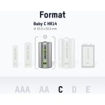 Pile rechargeable lr14 (c) nimh 1. 2 v ansmann 5030912 2500 mah 2 pc(s) Pile rechargeable lr14 (c) nimh 1. 2 v ansmann 5030912 2500 mah 2 pc(s)