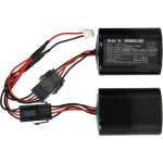 Pile remplacement pour visonic batsr740 pour systme d'alarme, sirne extrieure radio (16000mah, 3, ...