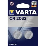 Pile ronde lithium 3v cr2032 varta blister de 2 - 6032101402