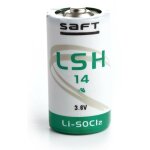 Pile saft lsh14 - c - lithium - 3, 6v - 5, 5ah