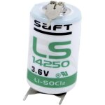 Saft - pile spéciale 1 / 2 lr6 (aa) lithium ls142503pfrp picots à souder en u 3. 6 v 1200 mah 1 pc(s) ... Saft - pile spéciale 1 / 2 lr6 (aa) lithium ls142503pfrp picots à souder en u 3. 6 v 1200 mah 1 pc(s) ...