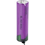 Pile spciale lr6 (aa) lithium tadiran batteries sl760pr picots  souder en u 3. 6 v 2200 mah 1 pc(s) ...