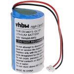 Pile compatible avec visonic sr - 730, mcs - 730 ac systme d'alarme, sirne extrieure radio (19000mah, ...